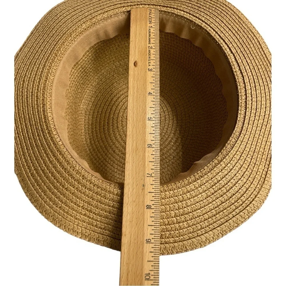 100% Paper straw hat. Timeless style soft durable. Lightweight and comfortable